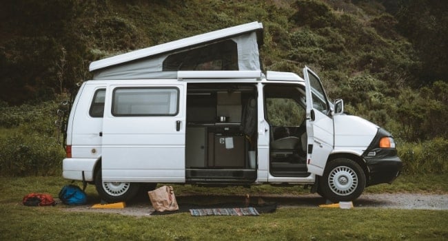 Bac à douche REIMO pour camping car, fourgon et caravane