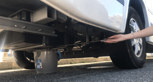Comment vidanger le réservoir d'eau d'un camping-car ? ​